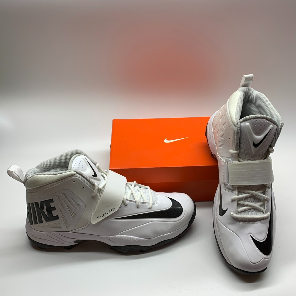 Nike Zoom Code Flywire Men 17 Football Cleats New Nike Zoom Code Elite 3/4 TD Flywire Shark Lineman Football  main image 3