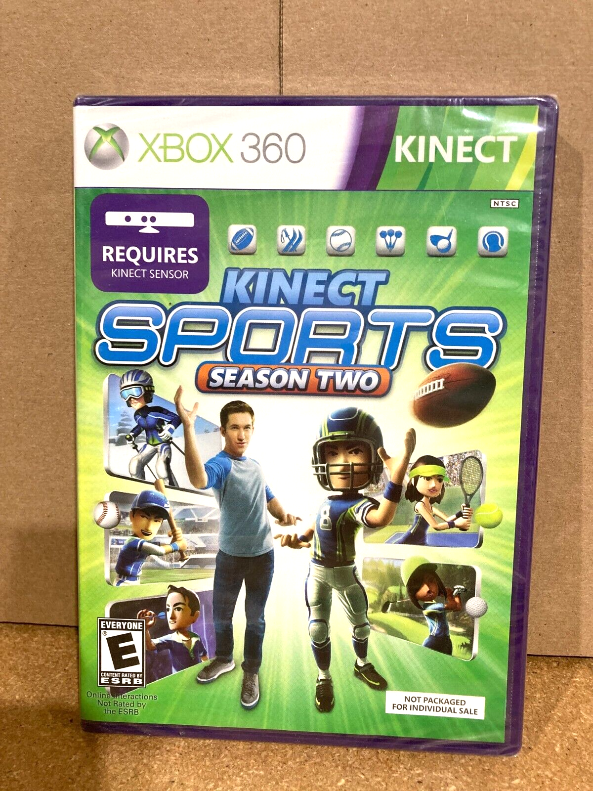 XBOX 360 Kinect SPORTS Season 2 New Sealed Package* 885370354881| eBay