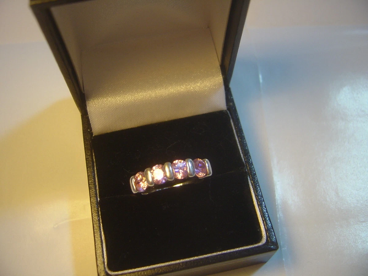 Silver shop sparkly rings