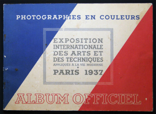 1937 EXPOSITION INTERNATIONALE DES ARTS TECHNIQUES APPLIQUES MODERN ARCHITECTURE - Foto 2 di 8