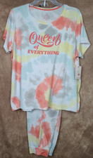 2X Secret Treasures Pajama Set Top and Jogger Bottoms Women's Plus Size 20W-22W