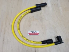 Ton's Performance 10mm Yellow Spark plug wires for 2008+ Victory motorcycles