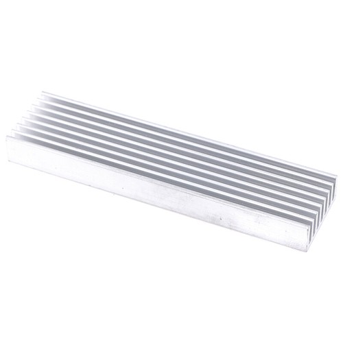100*25*10mm Aluminum High Power Heatsink Electronics Radiator@jx _ou