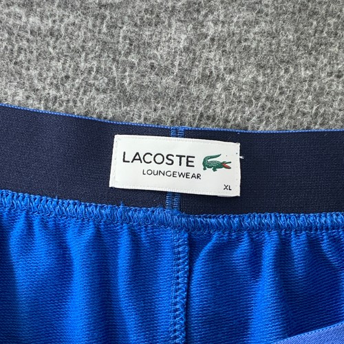Lacoste Loungwear Pant Men Extra Large Blue Sweatpants Stretch Pajamas NEW - Picture 7 of 12