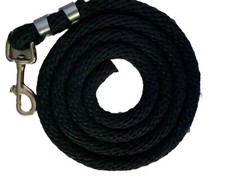 PONY Nylon Lead Rope 70 inches with steel Swivel Snap - navy blue