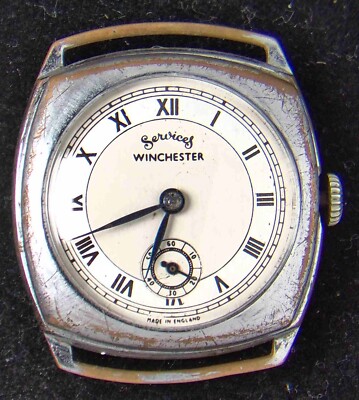 Services Winchester (England) Herren Handaufzug Uhr (Vintage) -- Ersatzteile/Reparaturen
