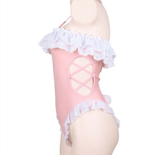 Japanese women princess Swimwear student one-piece swimsuit pajamas kawaii - Picture 12 of 12