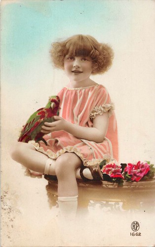 Cpa Fantaisie, Photo d'art - Enfant (132605
