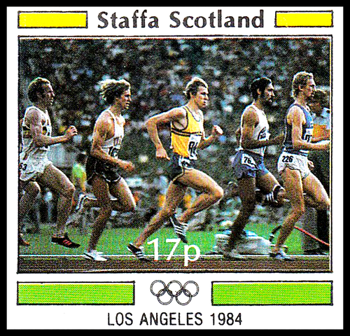 Untamed MNH Summer Olympics USA 1984 Running Long Distance Athletics/25