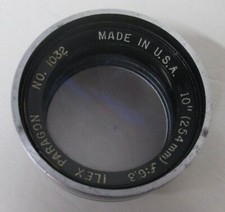 Ilex Paragon Anastigmat 254mm f6.3 Large Format Lens