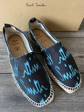 PAUL SMITH x CASTANER PABLO SPRAY LOGO ESPADRILLES UK 8 EU 42 BNIB RARE