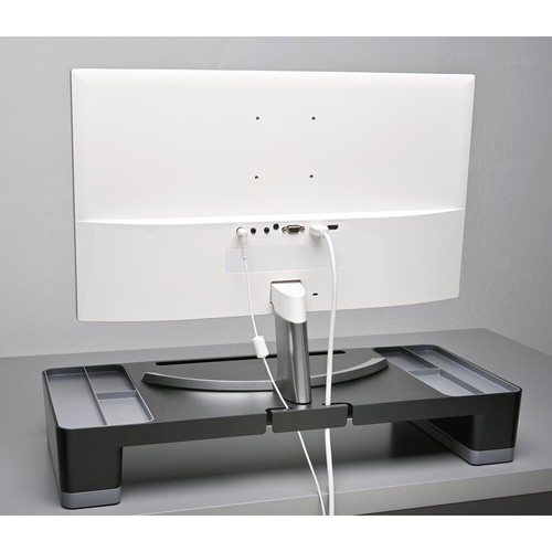 Kensington Organising Riser Stand Holder Storage For Computer Monitor Black - Picture 3 of 9