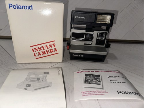 Vintage Polaroid Spirit 600 Instant Film Camera Never Used! Open Box
