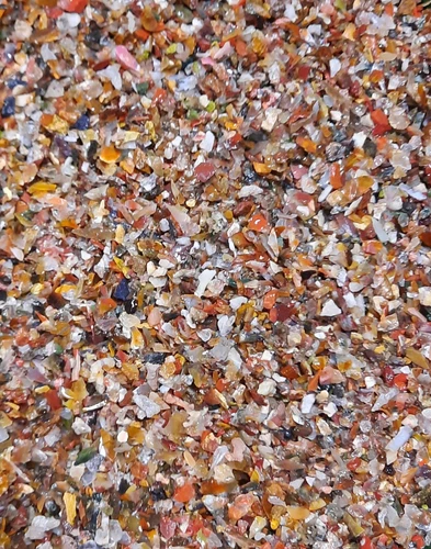 Aquarium Fish Tank Terrarium 2Lb Natural Mix Colorful Rock Gravel Stone 1/8-1/4" - Picture 4 of 9