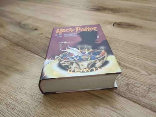 Harry Potter E Il Calice Di Fuoco Salani motto in latino Prima edizione - Foto 9 di 12