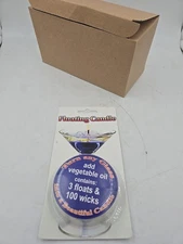 6 Pack Of New In The Box Floating  Candle