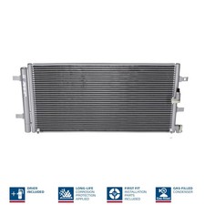 940453 CONDENSER, AIR CONDITIONING NISSENS