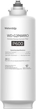 Waterdrop WD-G2P600-RO Filter Replacement for WD-G2P600-W Reverse Osmosis System