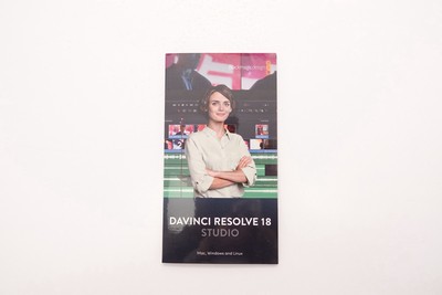 Black Magic Da Vinci Resolve Studio 18 Activation Card