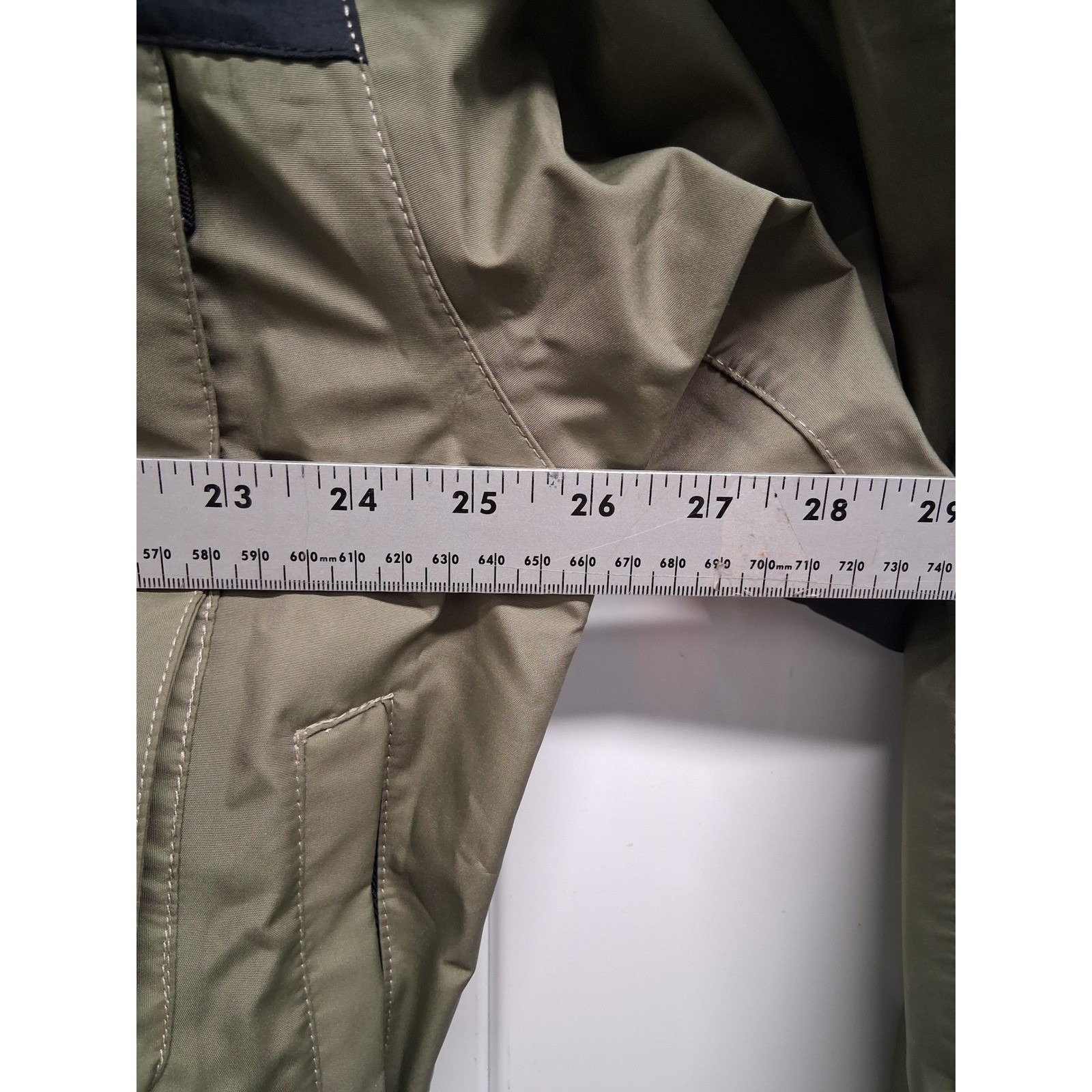 Wright and Mcgill Big Horn Jacket Mens Green Fishing Wading Hooded Coat Sz M image 12