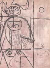 Lithographie Le Corbusier 1956