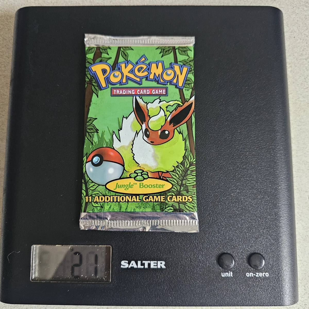 Wizards of the Coast Pokémon TCG Jungle Sealed Collectible Card