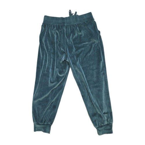 Pantaloni da jogging Victoria's Secret verde smeraldo taglia Xlarge comodi PJS  - Foto 4 di 8
