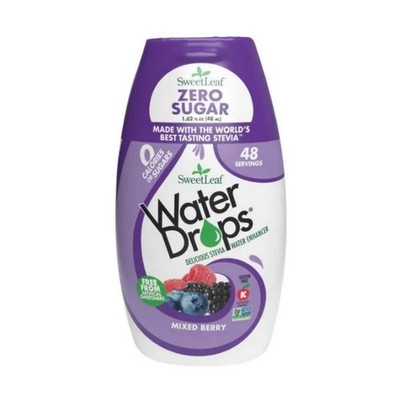 Mixed Berry Water Drops 1.62 Oz  by Sweetleaf Stevia