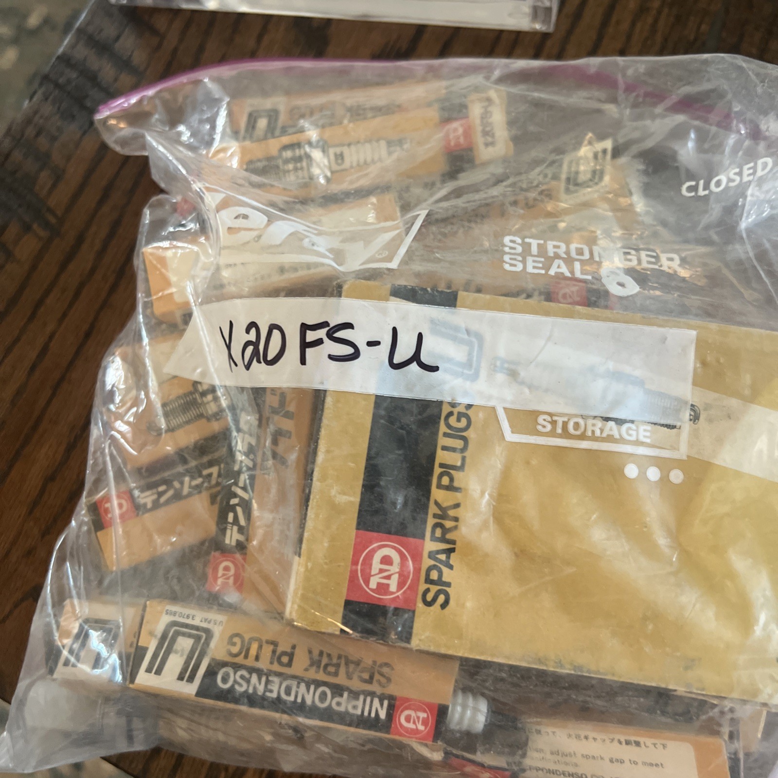 Nippon Denso X20FSU X20FS-U New Old Stock Unused Spark Plug Vintage NOS Qty2