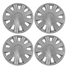 4 x NEX Wheel Trims Hub Caps 14" Covers fits Renault Clio Megane Twingo
