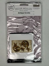 Redesign with Prima Decor Mould Mold "Antique Scrolls" Resin Craft Clay NEW
