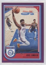 2022-23 Panini NBA Hoops Purple Joel Embiid #30 1u6