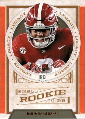 2019 Panini Legacy Orange #178 Josh Jacobs /199 - FB