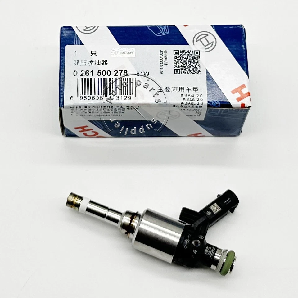 4x 06H906036AE BOSCH OEM Fuel Injectors Set for AUDI A3 A4 A5 Q5 TT Quattro 2.0T — 第 4/4 张图片