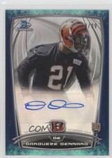 2014 Bowman Chrome Rookie Bubbles Refractor 79/99 Darqueze Dennard Auto fm0