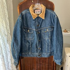 Vintage 1960s Lee Storm Rider Jacket Men's 48 Reg Blanket Sanforized Union