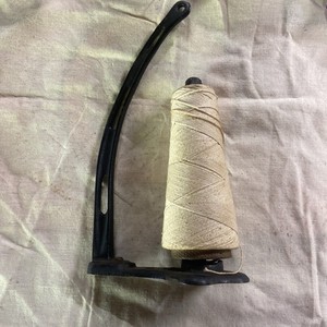Antique Iron String Dispenser on Stand