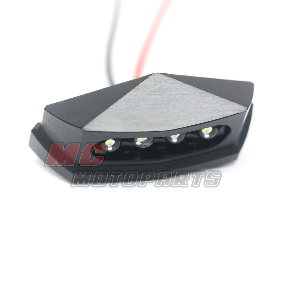 Universal CNC LED License Plate Light for Motorcycles T430 - Image 2 of 3
