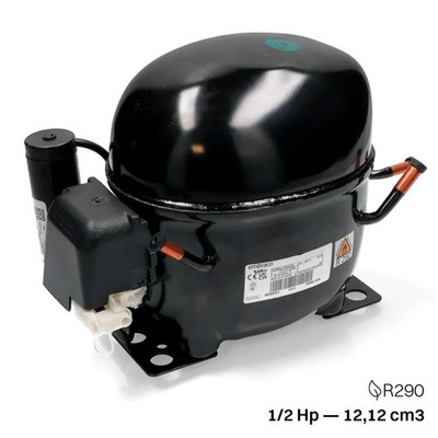 Gaskompressor R290 MBP - HBP 1/2 PS 12,12 cm³ Embraco Aspera NEU6214U