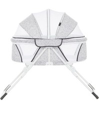 Dream On Me Karley Bassinet, Grey portable lightweight folding breathable infant
