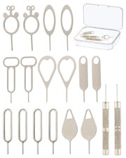 18 Pack SIM Card Ejector Tools Kit, Phone Tray Opener Pin for Easy Removal, SIM