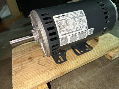 #ad #ad Trane MOT09801 MARATHON 5K49WN4028CX MOTOR 3HP 208 230 460V 1725 1425 RPM 7 8quot; D $749.95