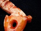 Old Nephrite Jade Stone Carved HongShan Culture Cicada Head Dagger #12292310 — photo 4