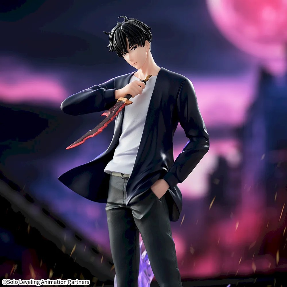 SHINWOO 73%The sound of springフィギュア Solo Leveling Shun Mizushino Shizuku Kousaka XrossLink Figure Set