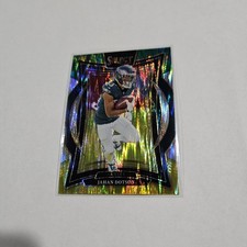 2024 Panini Select - Concourse Jahan Dotson #63 Green & Yellow Shock Prizm