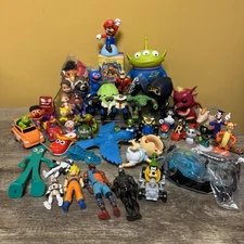 Toy Box Clean Out Vintage And Modern Boy Fun Lot Miniatures Parts Small Items