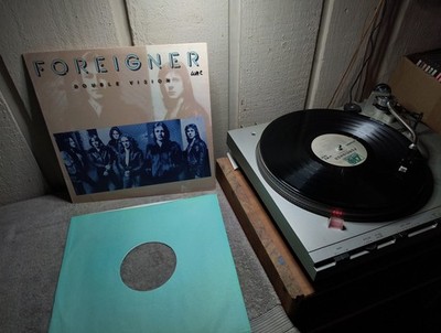 FOREIGNER- DOUBLE VISION , 1978 Atlantic Records Played VG++