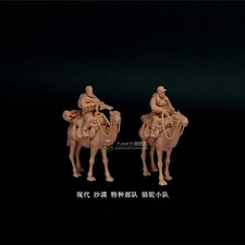 3D Printed Model Soldier 1/72/64/87 Modern Desert Special Forces Camel Team 2/PC