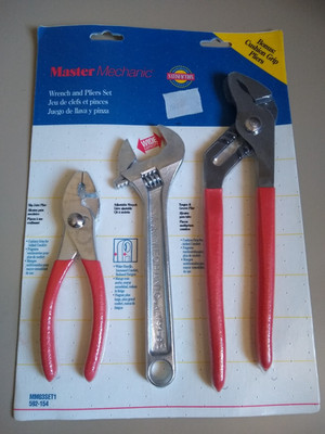 Master Mechanic 3-pcs Hand Tool Set (Made in USA) Old Stock/Top Quality 