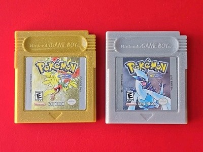 Pokemon: Gold Silver Version Game Boy Color Nintendo GBC Authentic No Save RPG